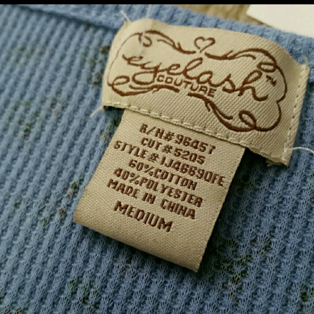 eyelash couture long tees Pink & Blue - Picture 5 of 7